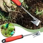 Stainless Steel Weed Puller Tool Garden Rake For Gardening Weeding Tool