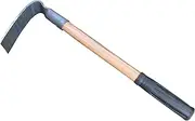 Forged Hoe Forged Adze Grubbing Hoe Solid Mattock Pick Digging Tool 17-inch Mini Grub Hoe 1LB
