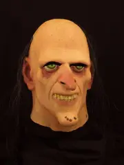 Uncle Creepy Halloween Horror Haunt Latex Mask Prop, NEW