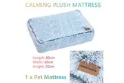 Pet Calming Soft Plush Mattress Mat Bed Pad Pads Cat Dog Puppy Cushion Bedding