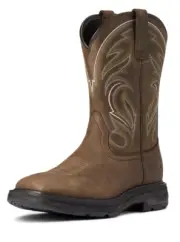 Ariat Men's Workhog Cottonwood Western Work Boot - Wide Square Toe - 10038321