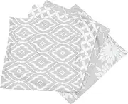 TOKIDNY 4pcs Pillow Covers Breathable Car Pillow Slip Skin-Friendly Home Decor Geometric Design