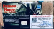 Demon House Haunted Relic with COA Gary Indiana Paranormal