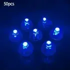50Pcs Individual LED Balloon Lights Tiny Wireless Battery Craft Glow Party DIY