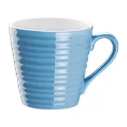 Olympia Cafe Mug Blue Ripple - 340ml (Box 6)