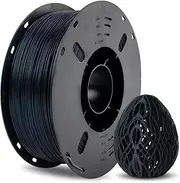 VOXELAB 3D Printer Filament, 1.75mm PLA Multicolor Filament, Dimensional Accuracy +/- 0.02 mm, 3D Printing Material 1kg/ Spool, Compatible with FDM 3D Printer,PLA Obsidian