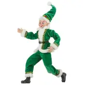 RAZ Imports 19" Posable Santa Elf in Green White NEW! 4202581