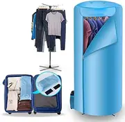 900W Portable Fast Drying Electric Clothes Dryer, Drying Heated Clothing Dryer, Mini Washer Indoor Home Dorms Buddy Hot Air Machine Suitable for All Fabrics
