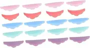 [HONMEET] Silicone Eyelash Extension Gasket 5 Pairs of Lash Grafting Pad for Lash Ironing Gentle Brush