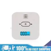 3-in-1 Detector LCD Display Smoke Detector and Carbon Monoxide Alarm Battery .