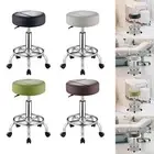 Rolling Stool with Wheels Bar Stool for Barber Shop Drafting Kitchen Island