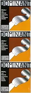 THOMASTIK Dominant 4/4 Violin Strings A.D.G Wire Set (D Wire Aluminum Rolled)