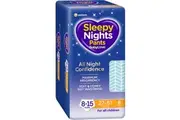Babylove Sleepynights Pants 8-15 Years (27-57kg) 8 Pack
