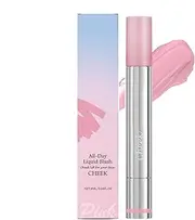 Liquid Blush - Soft Cream Face Blusher | Liquid Blusher Rouge Stick | Soft Cream Blushers for Cheeks Make Up | for Mature Skin | Naturally Sculpted Look for Beauty Makeup