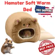 Hamster Soft Warm Bed Rat Hammock Pig Squirrel Winter Pet Toy Hamster Cage