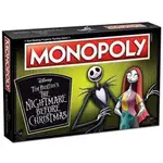 MONOPOLY DISNEY NIGHTMARE BEFORE CHRISTMAS BOARD GAME 收藏品 桌遊