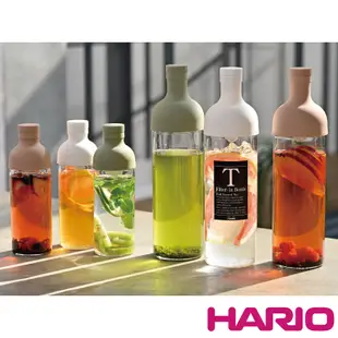 小金｜HARIO 酒瓶冷泡茶壺 750ml （FIB-75-W FIB-75-R 冷水瓶 耐熱玻璃 冷泡茶壺)