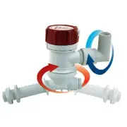 Rule 405C Tournament Series Livewell Pump 1100 GPH 12 Volt Angled Inlet