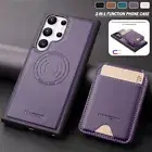 For Samsung S24 S23 S22 Note20 Ultra A15 A35 A55 2in1 Case Leather Wallet Cover