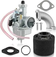 Carbhub VM22 26mm Carburetor for Mikuni Intake Pipe Pit Dirt Bike 110cc 125cc 140cc Lifan YX Zongshen Pit Dirt Bike XR50 CRF70 KLX BBR Apollo Thumpstar Braaap Atomic DHZ SSR VM22 26mm Carburetor