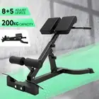 Roman Chair Weight Bench Back Hyper 8 Gear Fitness Home Equipmen Foldable Gym