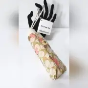 COACH Mini Umbrella in Signature FLORAL Cluster Print NWT!