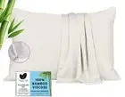 Pillow Cases - 100% Viscose Derived from Bamboo - Cooling Pillowcase - King S...