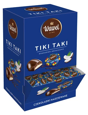 Wawel TIKI TAKI - Coconut - Nuts Filling Chocolate Box 2.20 kg / 77.60 oz