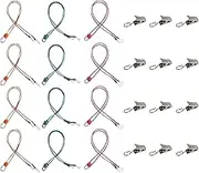 Embroidery Side Clips, High Elasticity Fabric Tension Clamp, Heavy Duty Sewing Clips for Canvas & Fabric, Ideal for Travel & School Use, Durable Embroidery Tools for Home and Apartment Craft Projects
