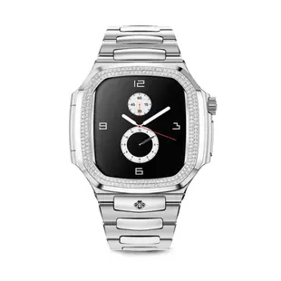 Golden Concept Apple Watch 41mm 銀錶框 銀不銹鋼錶帶 WC-ROMD41-SL