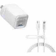 USB-C Wall Charger 20W White – Fast Charging Block for iPhone, Android