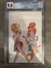 2021 5finity MANDY & TRIZIA Dean Yeager Variant 55/200 CGC 9.8 (Cracked Case)