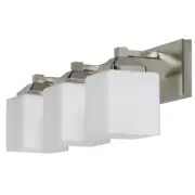 Sunset Lighting F6403-80 Sunset Vanity, Bright Satin Nickel