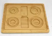 Svartur Wooden Bead Board Jewelry Design Tray Beading Board Necklace Making