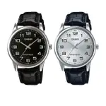 【CASIO 卡西歐】MTP-V001L-1B MTP-V001L-7B 經典 復古 紳士 腕錶 38MM(文青時尚數字)