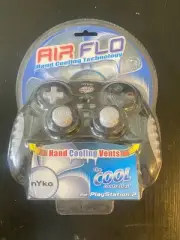 Nyko Air Flo Black Gray PS2 Controller Brand New Airflo Hand Cooling NIB