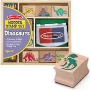 Melissa & Doug Dinosaur Stamp Set Kids/Childrens Interactive Play Toy 4y+