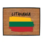 Lithuania Country Flag Nationality - Novelty Doormat