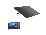 Kings 200W Folding Solar Panel Up to 16.67A at 12V+ 15A PWM Solar Controller