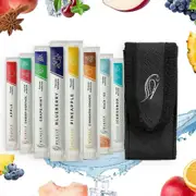 Wunder Zahnstocher Miracle Toothpick with Flavor - Leather Case + 80s Single Pack of Fresh Breath with Flavored Toothpicks - Lifestyle