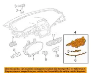 GM OEM 19-22 Spark Instrument Panel Cluster Switches-Heater Control 42620151