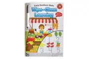 LCBF: Wipe Clean Learning Book - Early Numbers Skills with Marker