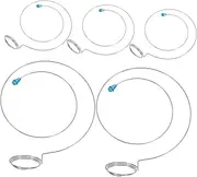Magnifying Glass Tool for Watch Repair 5pcs Loupe Holder Wire Small Magnifier Holder Adjustable Magnifier Bracket Loupe Circle Random