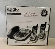 NEW GE 5.8GHz Corded/Cordless Combination Digital Phone 25881EE3
