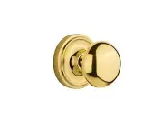 Nostalgic Warehouse Classic Rosette with New York Round Door Knob