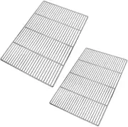 Grill Grates BBQ Cooking Grid Barbecue Wire Mesh 2pcs Grate 20-13/16x12-7/8"