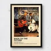 Movie poster Back to the Future Design 2 Various sizes poster aoipro (A2 size (4