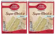Betty Crocker Super Moist Vanilla Cake Mix 2 Pack