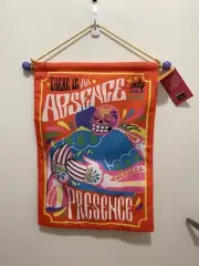 New! TARGET Día de Muertos Reversible Wall Fabric Banner, 18.5" x 13"