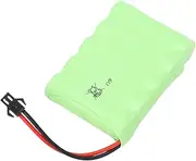 Rechargeable, 6.0V 2400mAh Lightweight with 2P Plug with Overcharge Guard for RC Cars Trucks